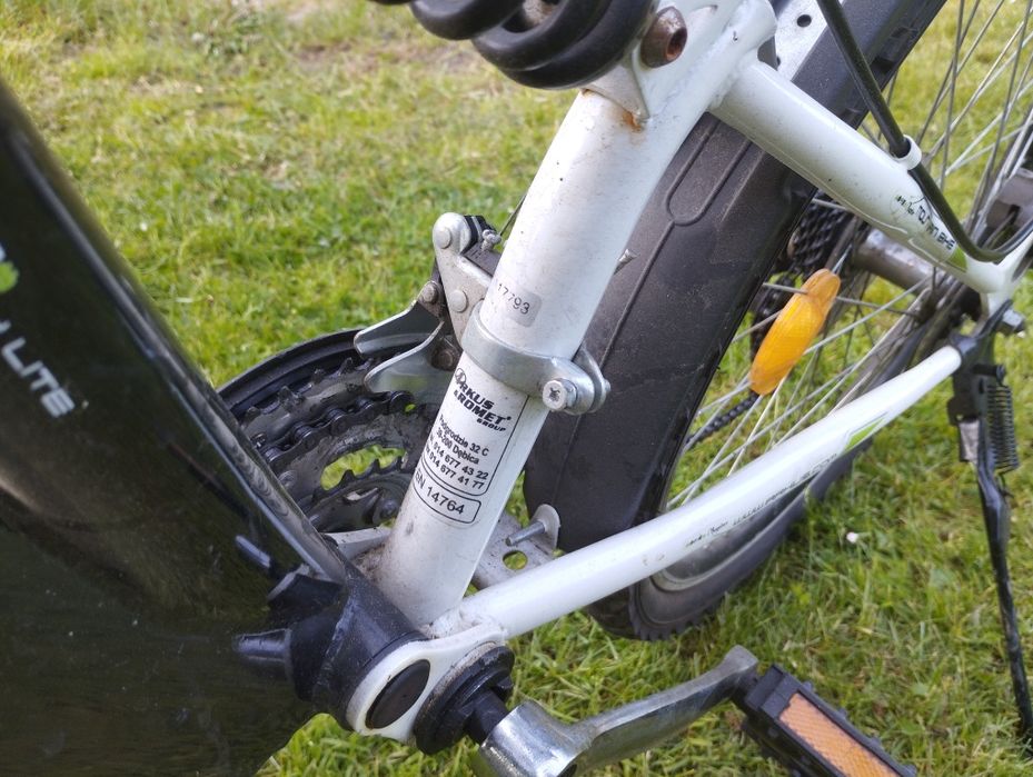 Rower dziecięcy, górski, MTB, amortyzowana rama, 15" FORESTER 24