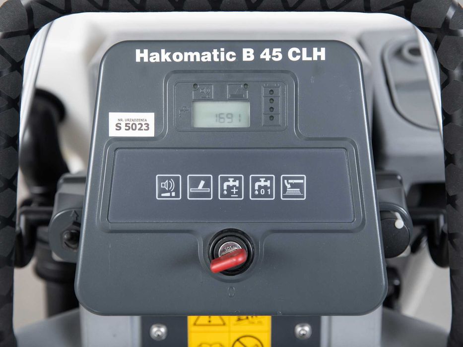 Szorowarka Hako Hakomatic B45 CL H NOWE BATERIE 2010r 1691h 10000netto