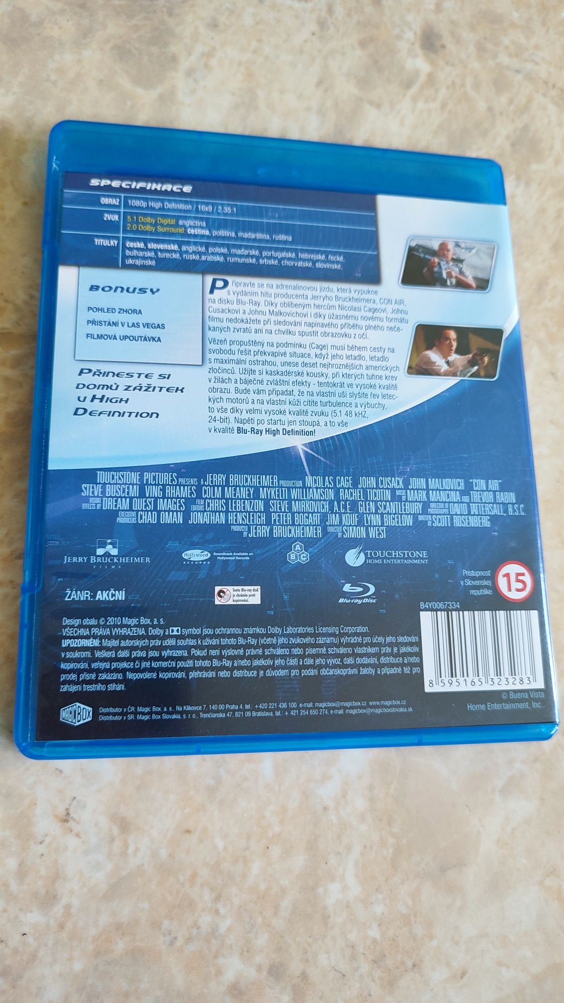 Blu ray Повітряна в'язниця + Dvd Бонус