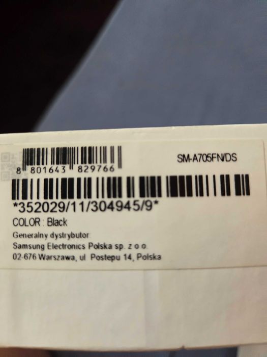 Samsung A70 tęczowy ciemny