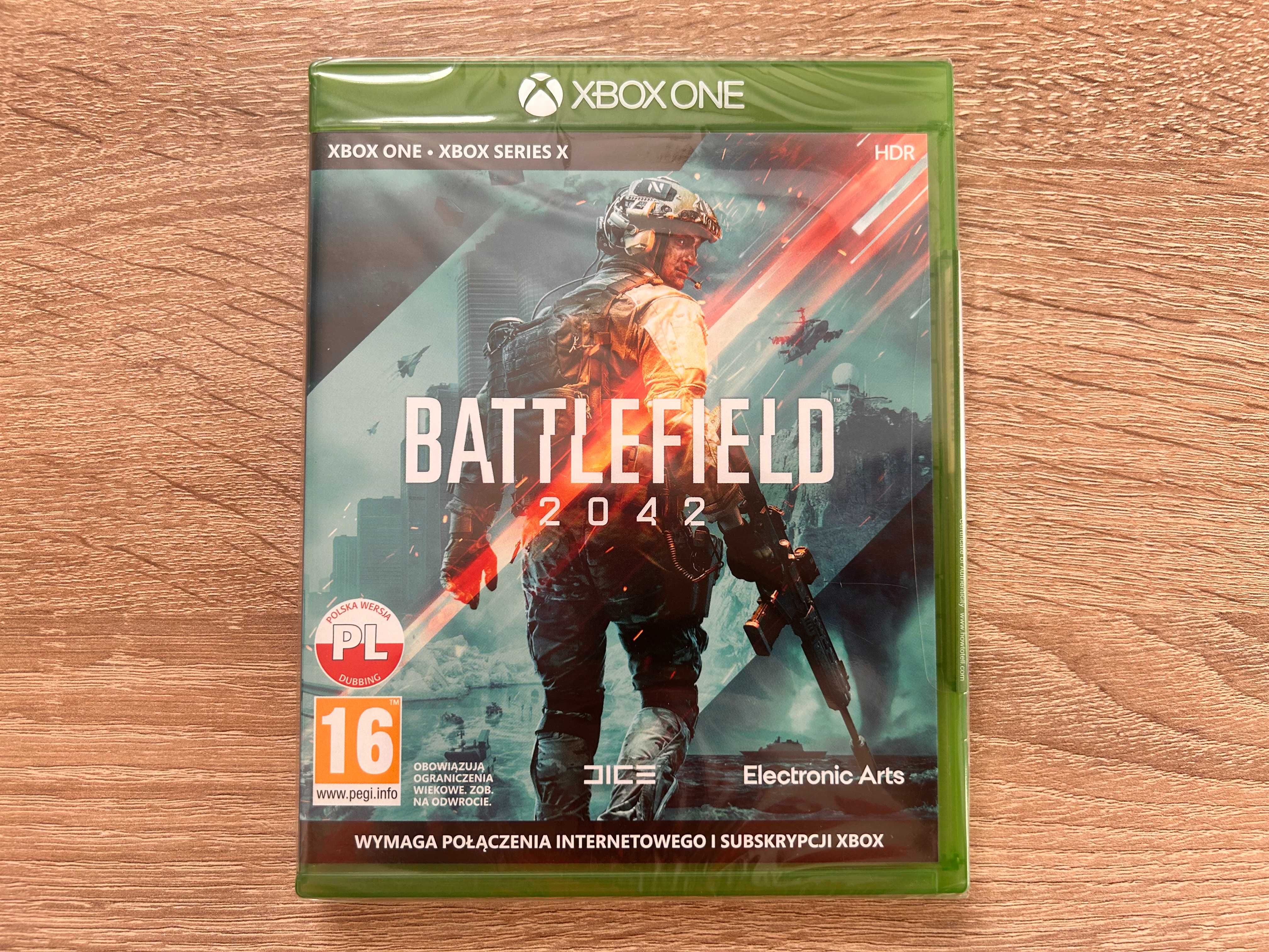 Battlefield 2042 - Xbox One / Xbox Series X -EA DICE- PL - NOWA, FOLIA