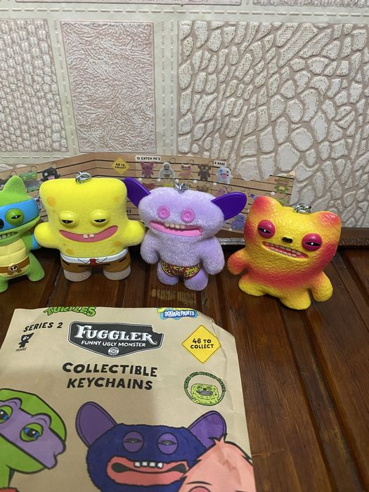 Фігурки Fuggler брелок 2 серія ( есть лохматий патрик в упаковке!)