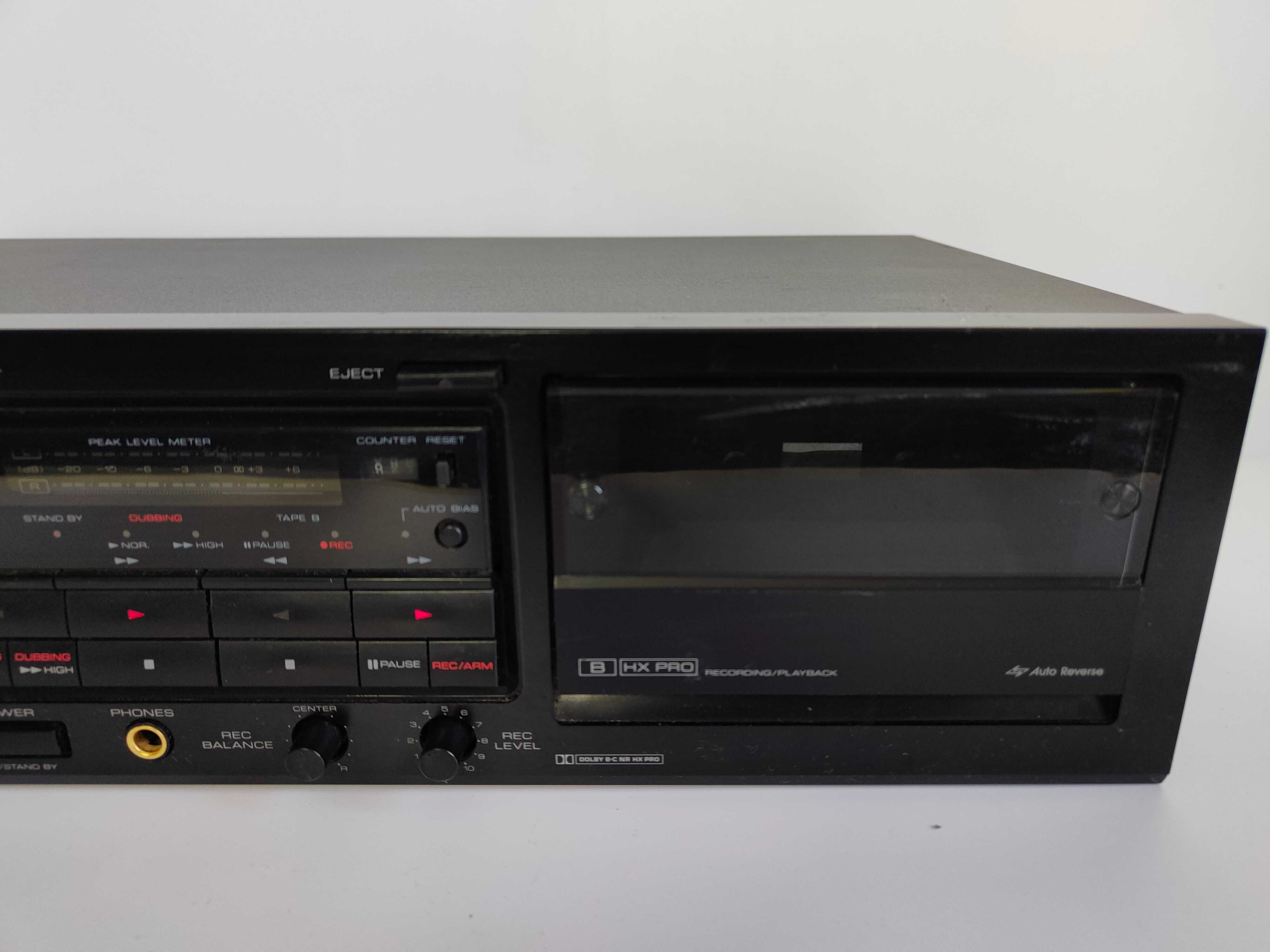 Magnetofon deck KENWOOD KX-W6020 uszkodzony