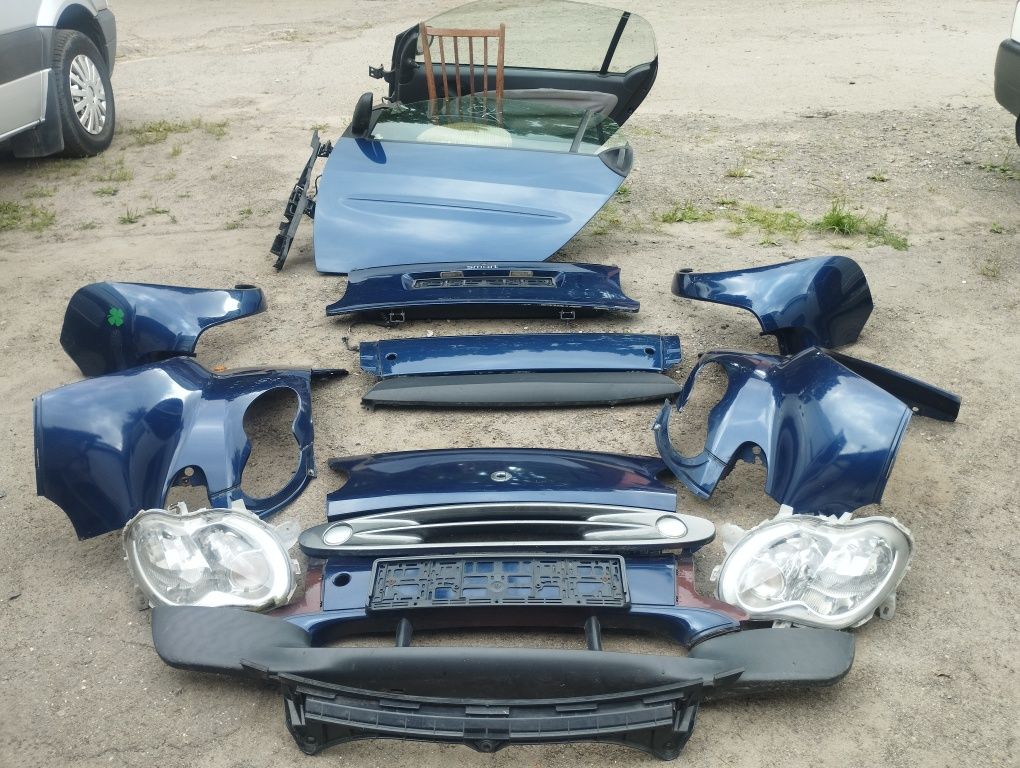 Перед smart fortwo 450 /бампер фара крило двері/