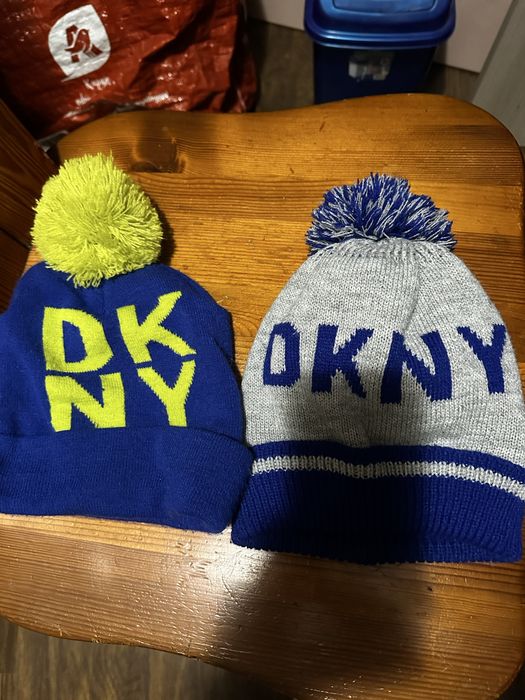 Шапка зимова 2 шт dkny оригінал