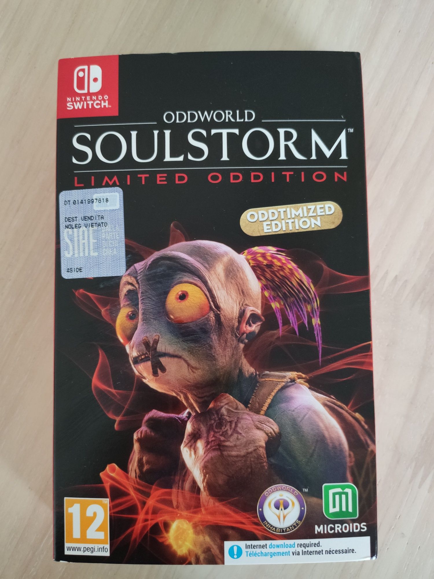 Jogo Nintendo Switch Oddworld Soulstorm