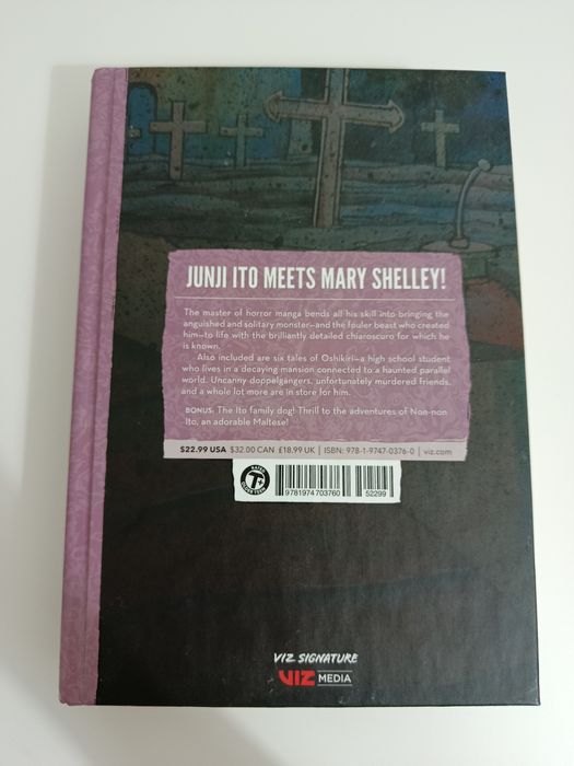 Frankenstein - Junji Ito em inglês