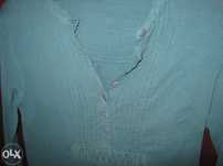 Blusa verde de sra