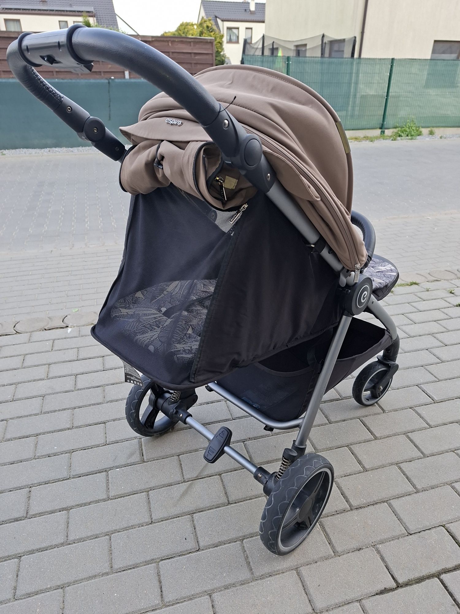 Espiro Wave 2024 Wózek Spacerowy Mokka