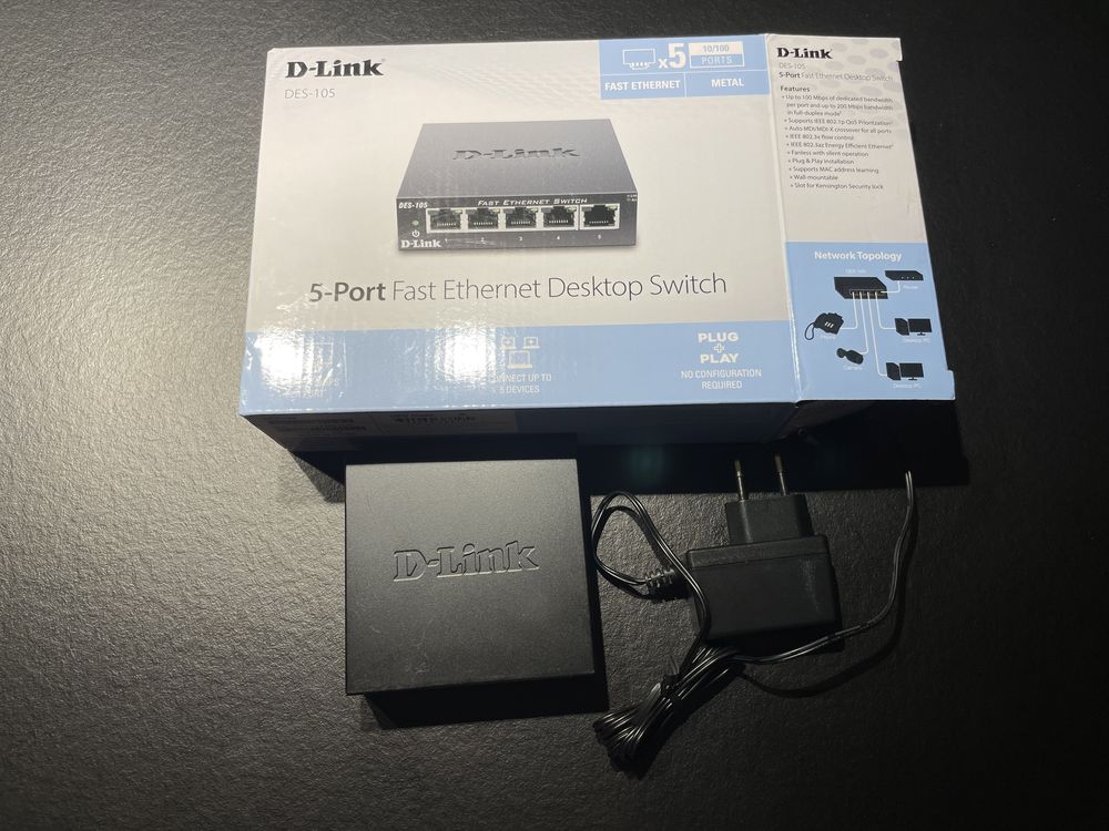 Switch D-LINK DES-105