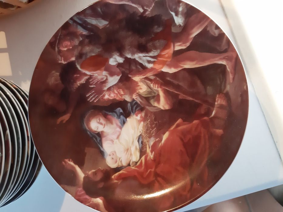 Coleção completa de pratos de Natal - vista alegre