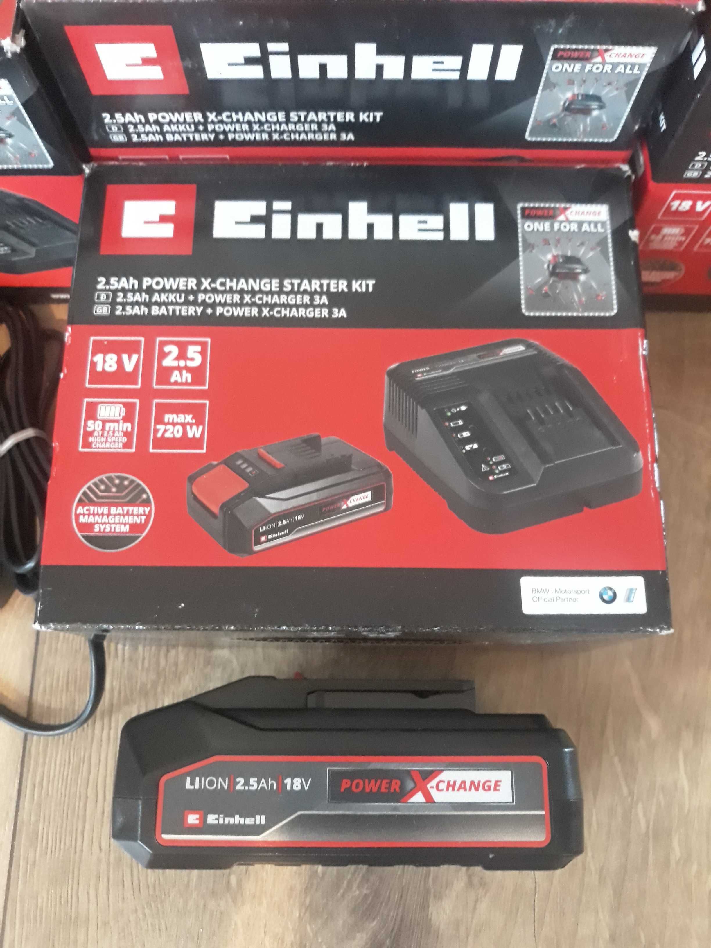 Nowy zestaw startowy Einhell bateria 2,5AH