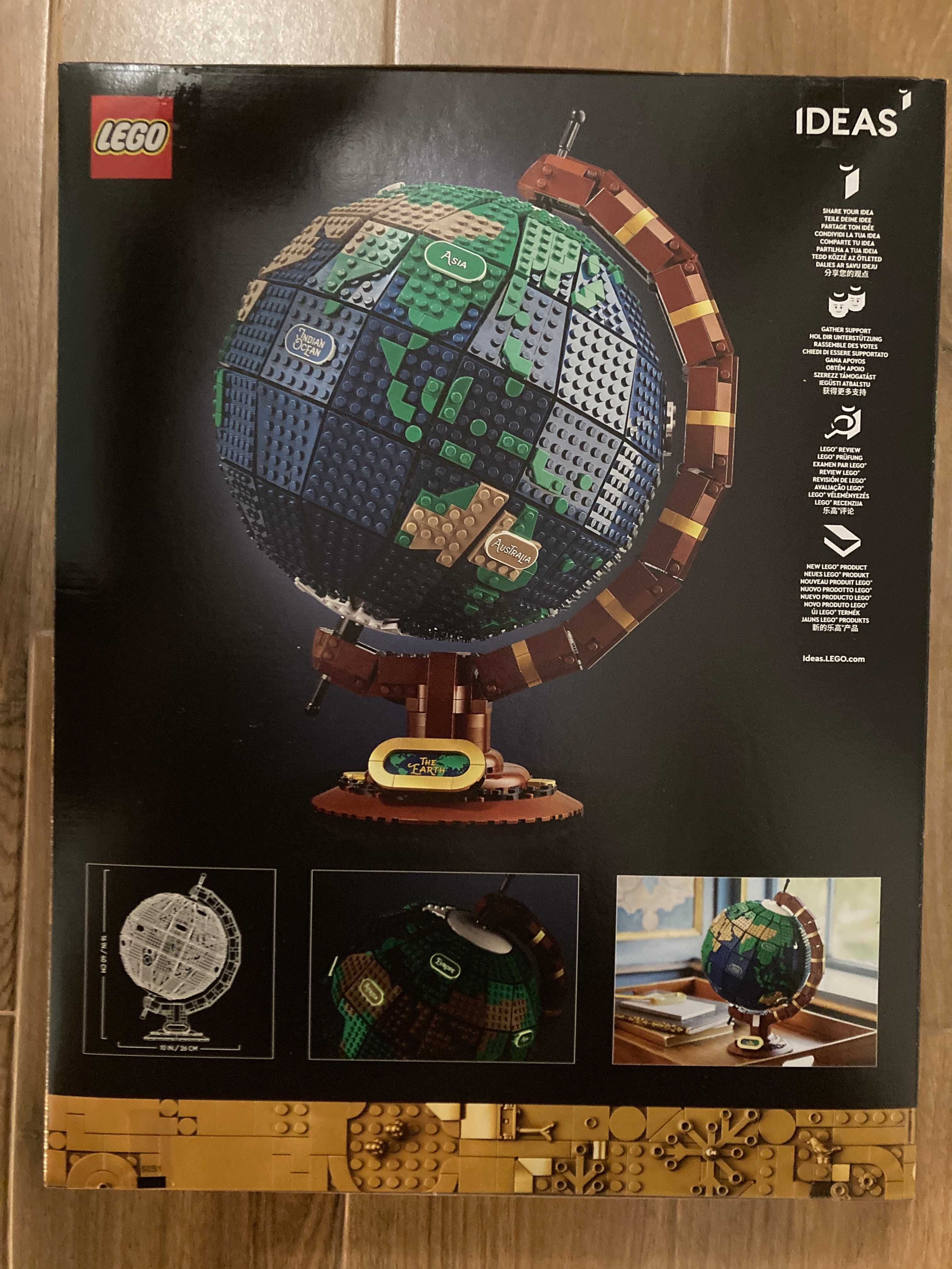 LEGO 21332 IDEAS Globus Nowy