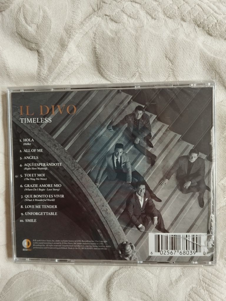 HiT!!! Płyta CD IL Divo " Timeless"