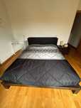 Cama Casal : Cama: largura 1,72 por comprimento 2.15