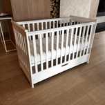Łóżeczko niemowlęce Klupś 120x60 cm + gratis materac Holding Dobranock