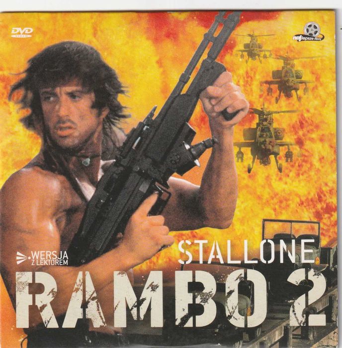 Rambo 2 Sylvester Stallone DVD