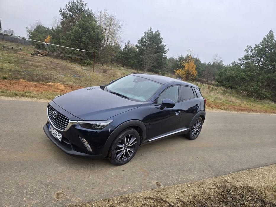 Mazda CX-3 Mazda CX-3, 60k km, pierwszy właściciel, komplet opon (letnie, zimowe)