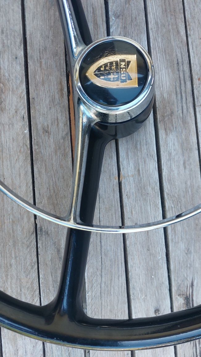 NSU volante original - originales NSU-Lenkrad -original steering wheel