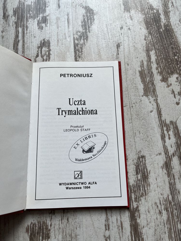 Petroniusz - Uczta Trymalchiona