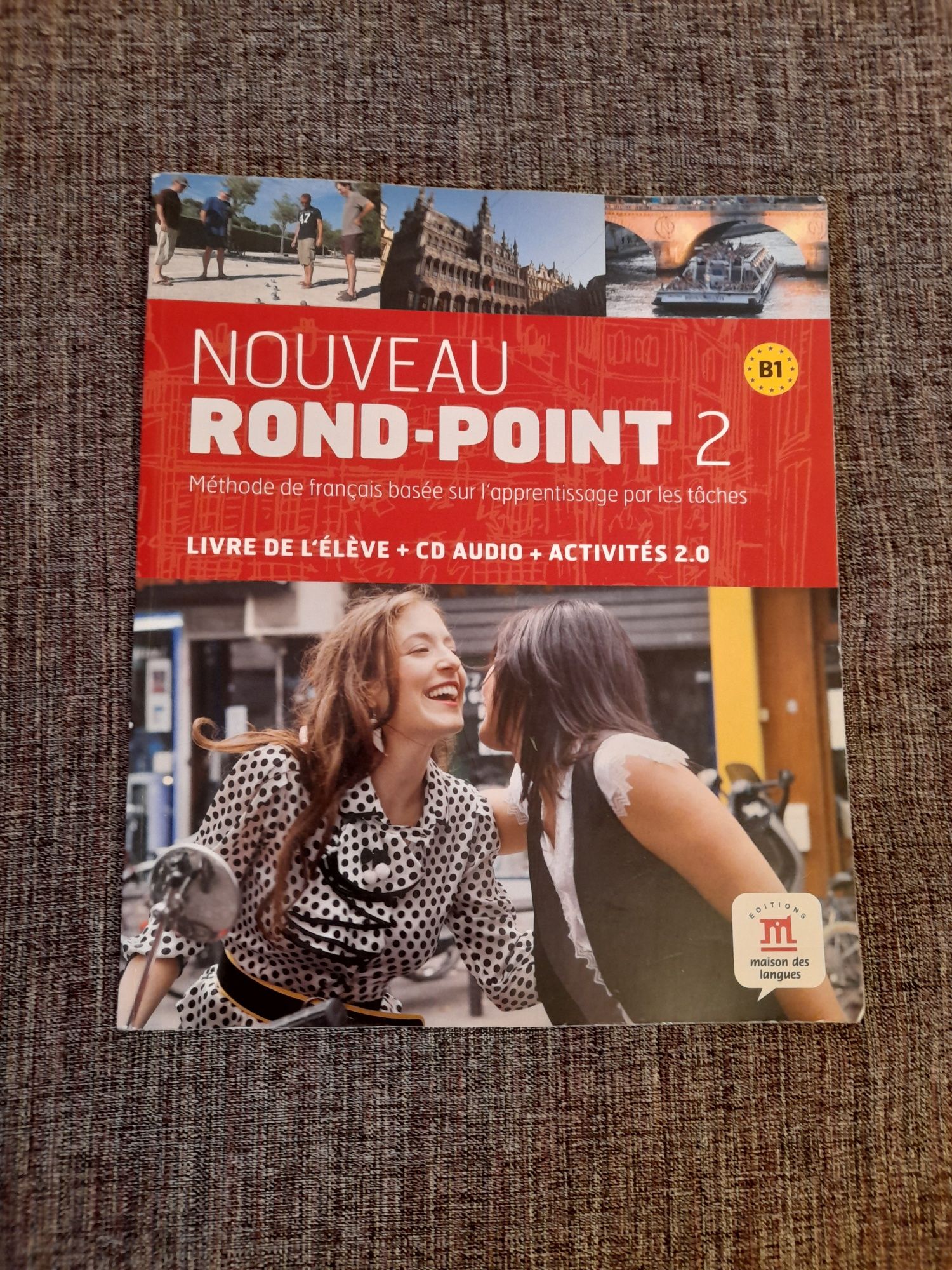 Nouveau Rond-Point 2 B1 podręcznik i ćwiczenia