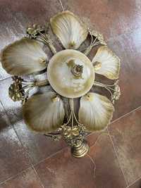 Candeeiro flor de decoracão;