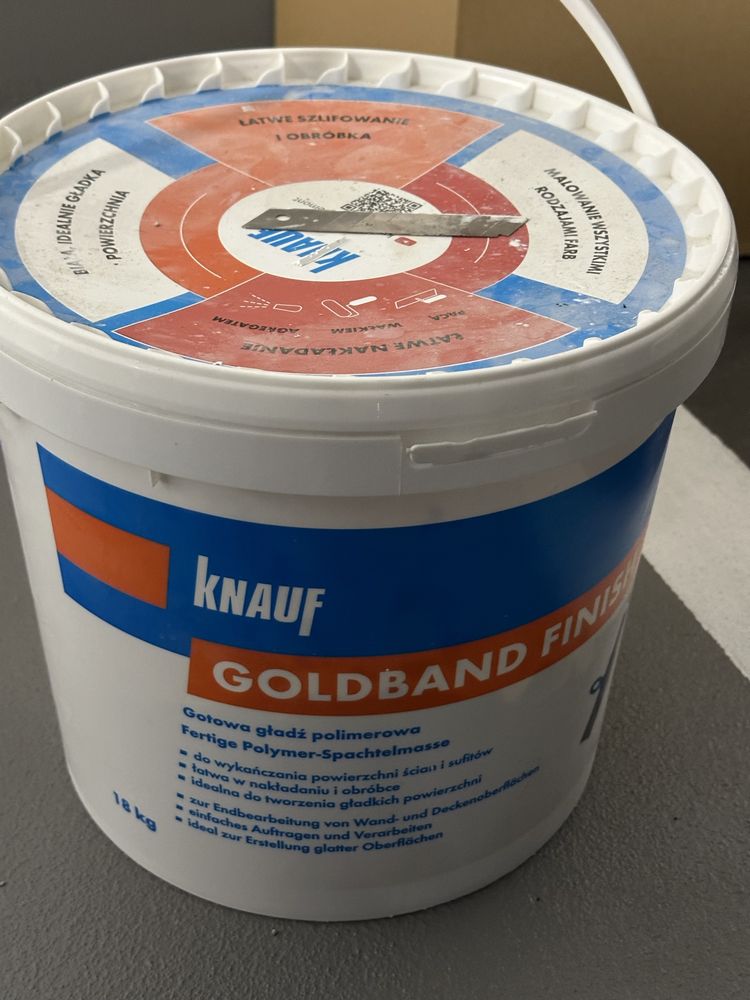 Knauf Goldband Finish - 1/2 opakowania 18kg