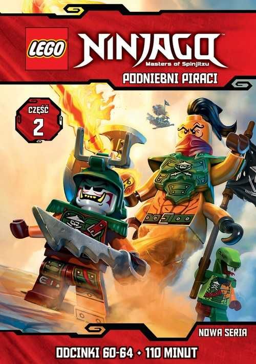 Film DVD LEGO Ninjago Podniebni Piraci Polski Dubbing Bajka Kai Lloyd