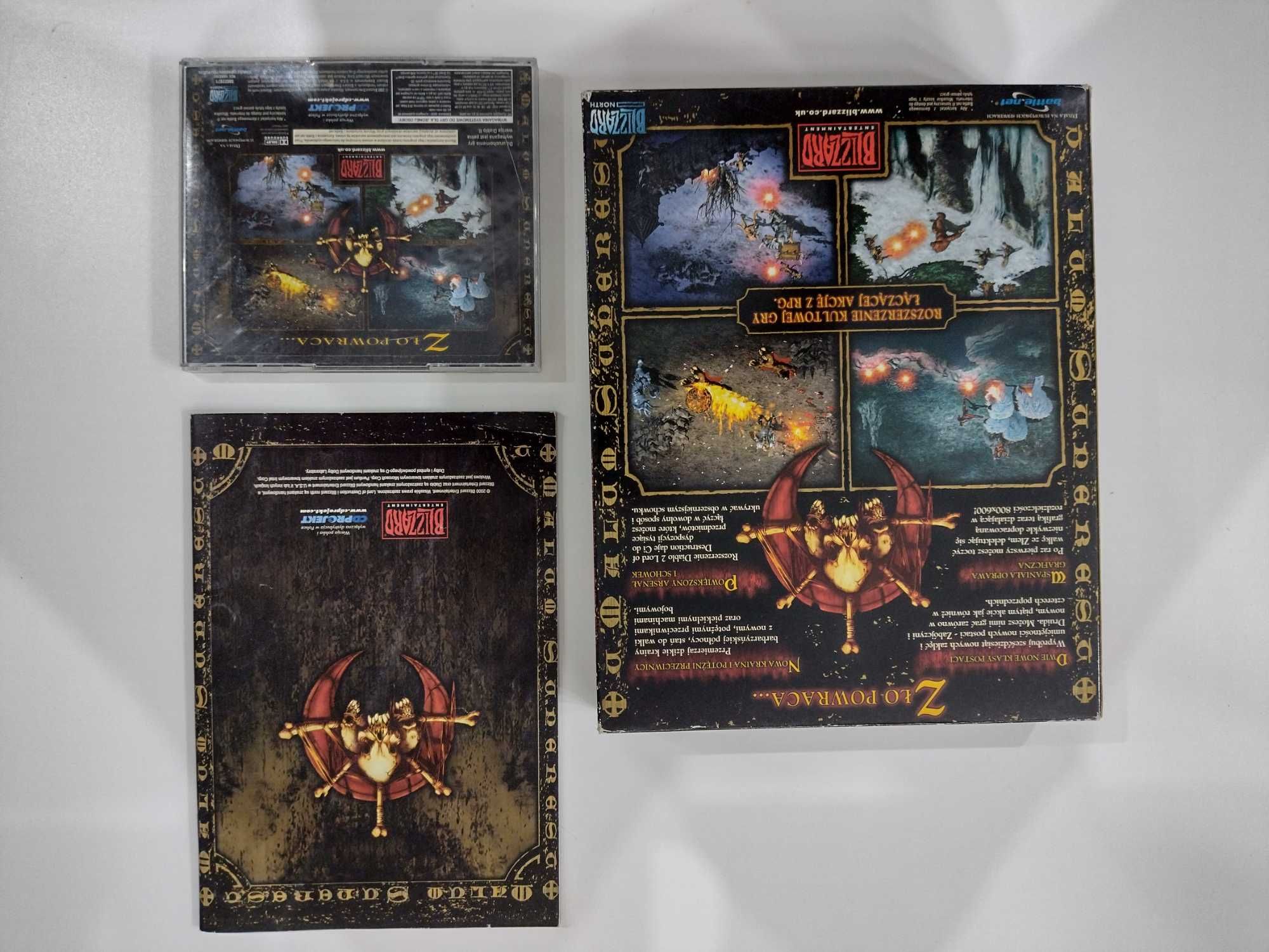 Gra Diablo 2 LOD Lord of Destruction, BIG BOX, kolekcjonerska, PL