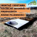 Szambo betonowe 10m3 zbiornik na deszczówkę 4m3 producent BABIAK