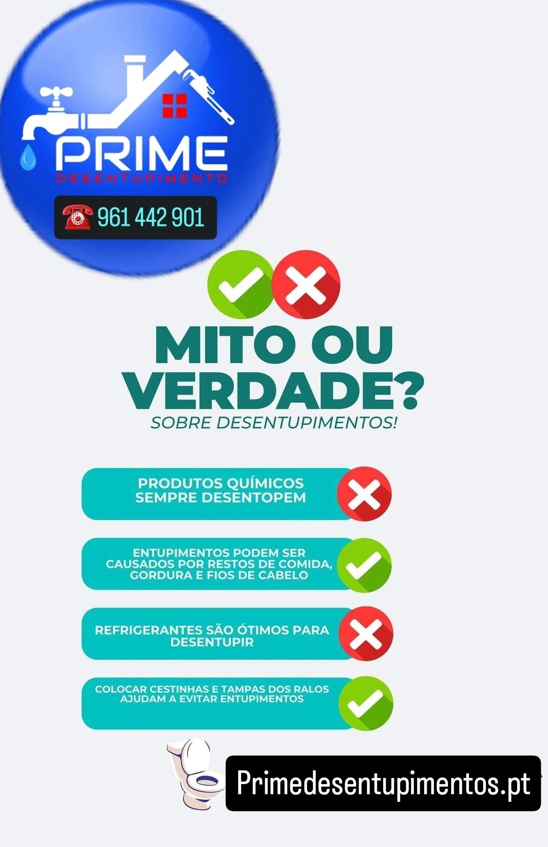 Desentupimento & Canalizações