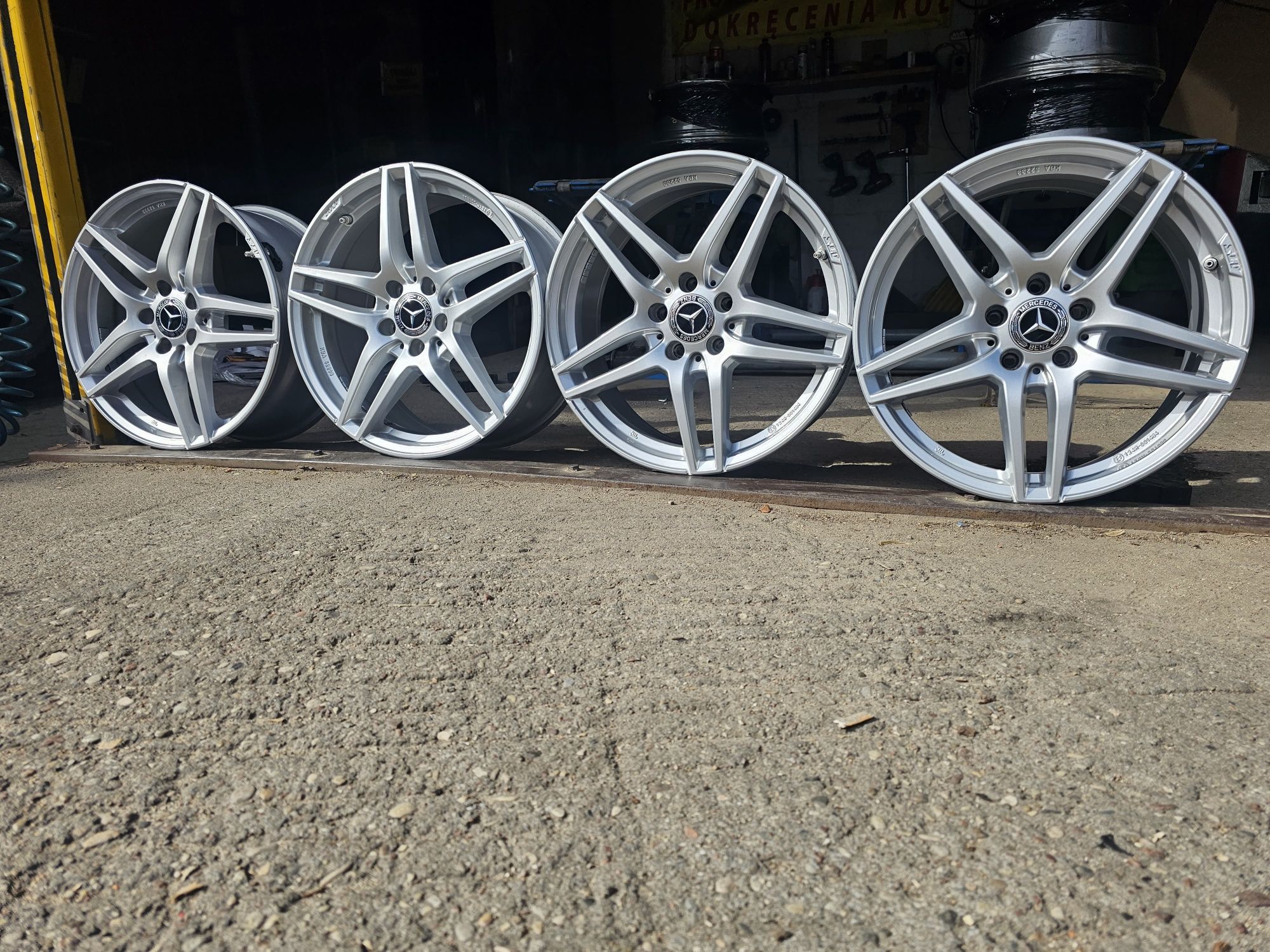 Felgi Aluminiowe Mercedes W253- R18 5x112 ET38-8J+czujniki