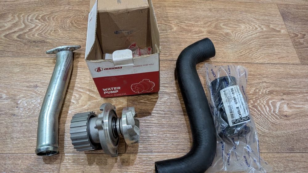 Ланос 1.4 помпа патрубок втулки стабилизатора и др