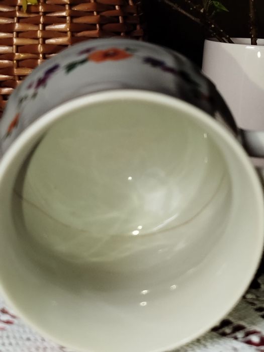 Kubek Śląski stary duży kubek szolka garnuszek Bogucice