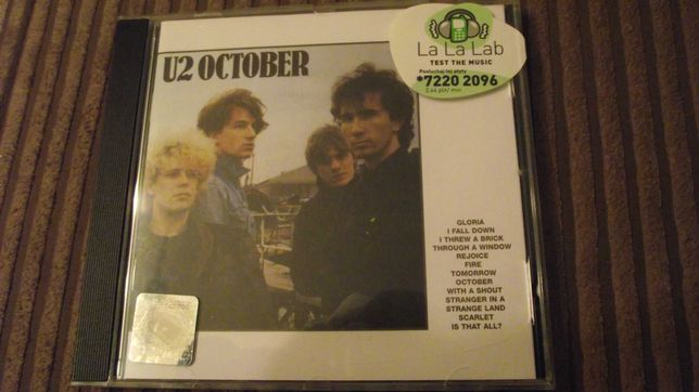 U2 "October" CD stan dobry