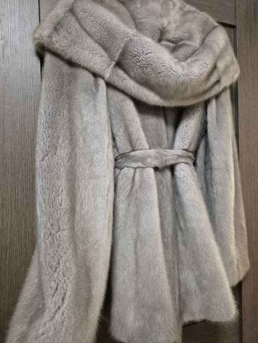 Норкова шуба сапфір  Nafa Італія