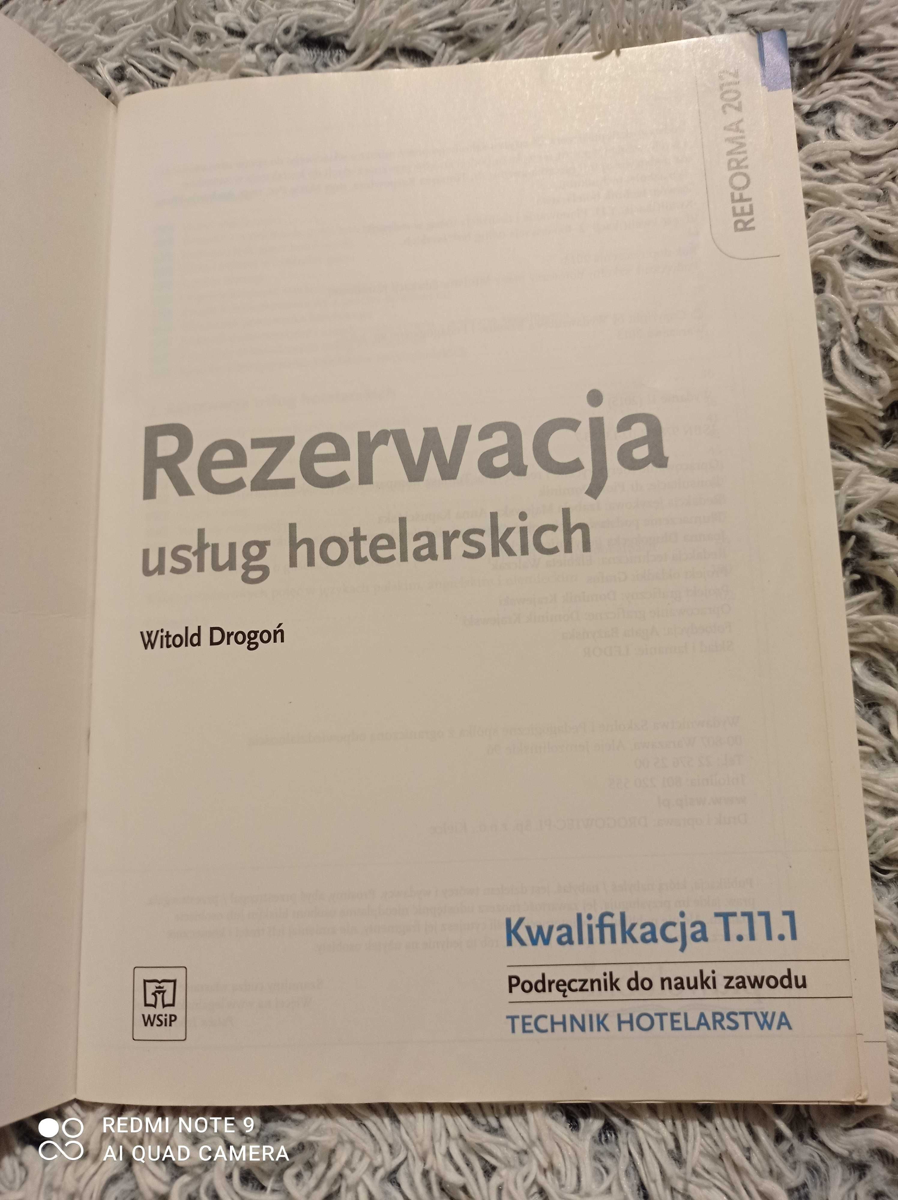 Rezerwacja usług hotelarskich