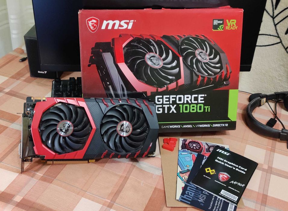 Видеокарта MSI GTX 1080 Ti Gaming 11Gb