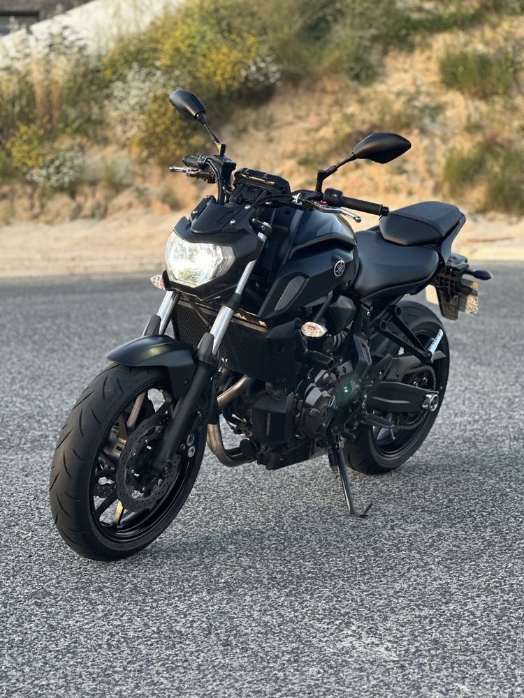 YAMAHA MT07 55kW - 2018, Como Nova!