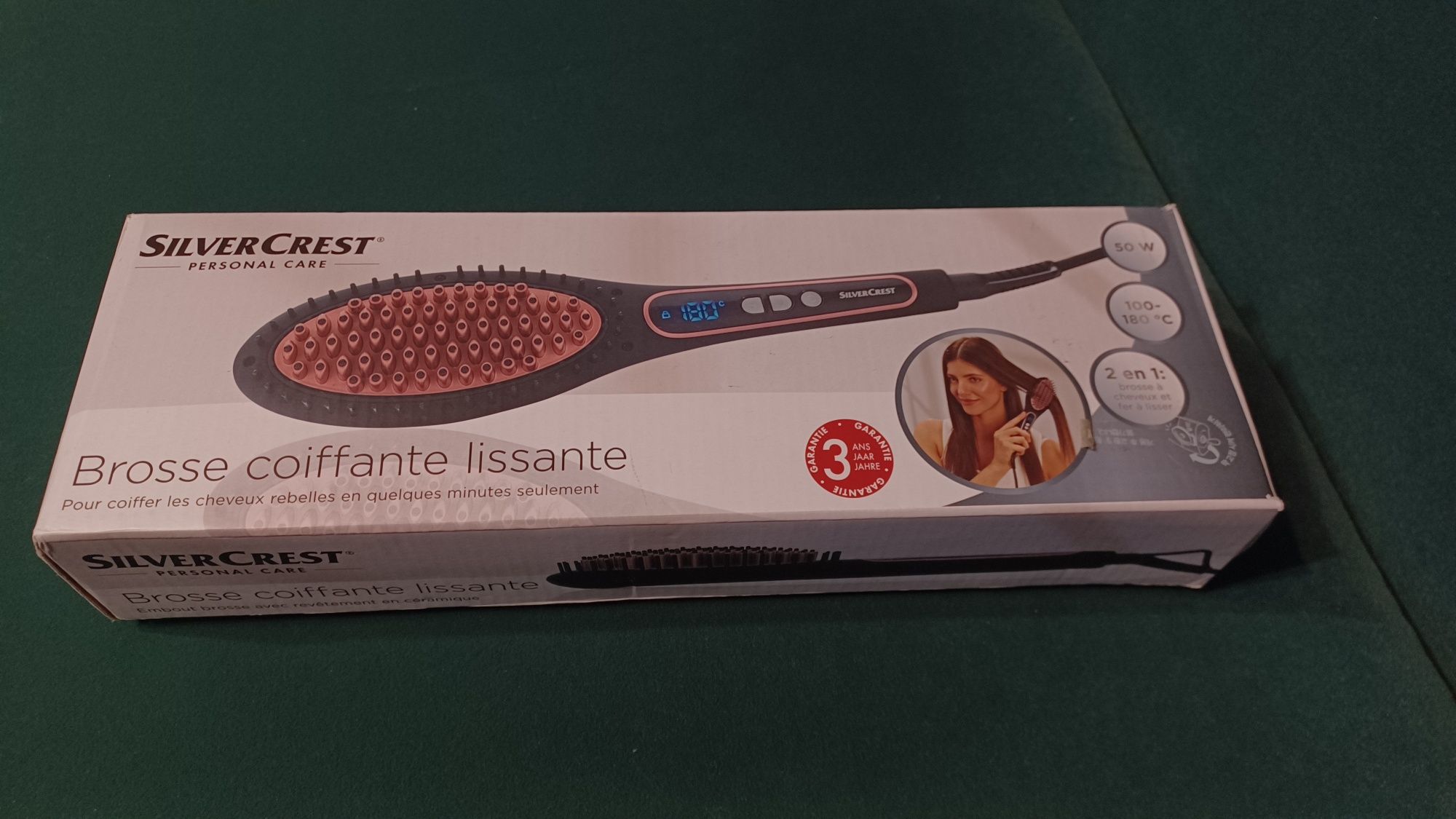Szczotka prostująca włosy SilverCrest