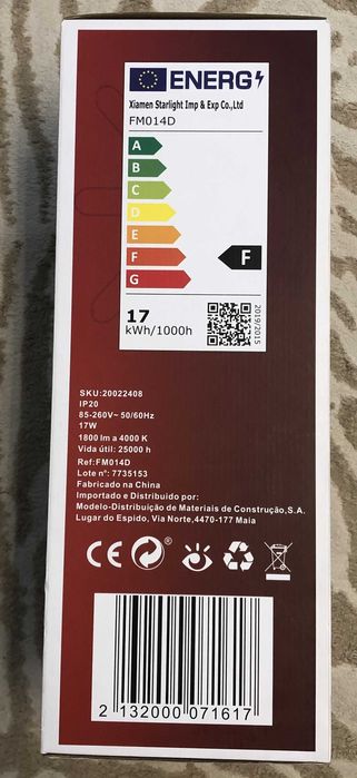 Candeeiro LED de Mesa