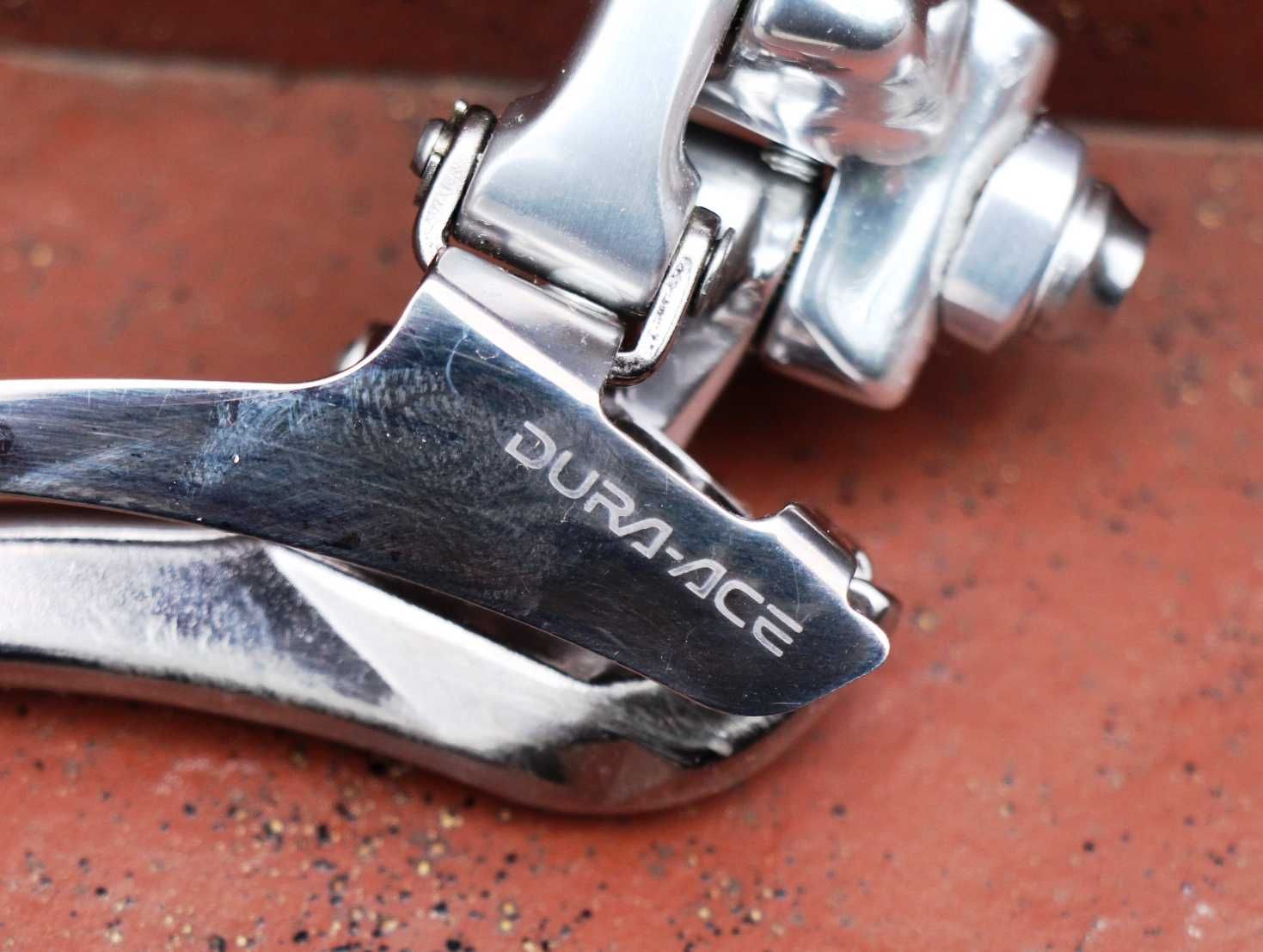 Przerzutka przód Shimano Dura Ace 7700 super stan okazja szosa