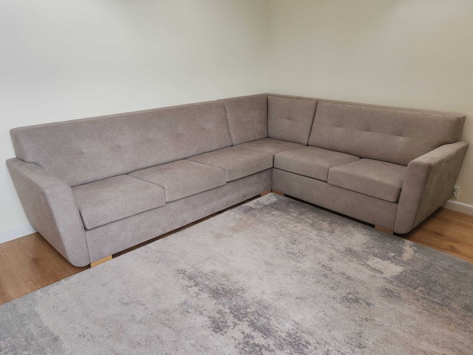 Wygodny NAROŻNIK HILTON 290x227,60 cm, pracownia mebli Kalwaria Zebrz.