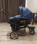 Коляска Peg-Perego GT3  2 в 1, прогулочный блок и люлька