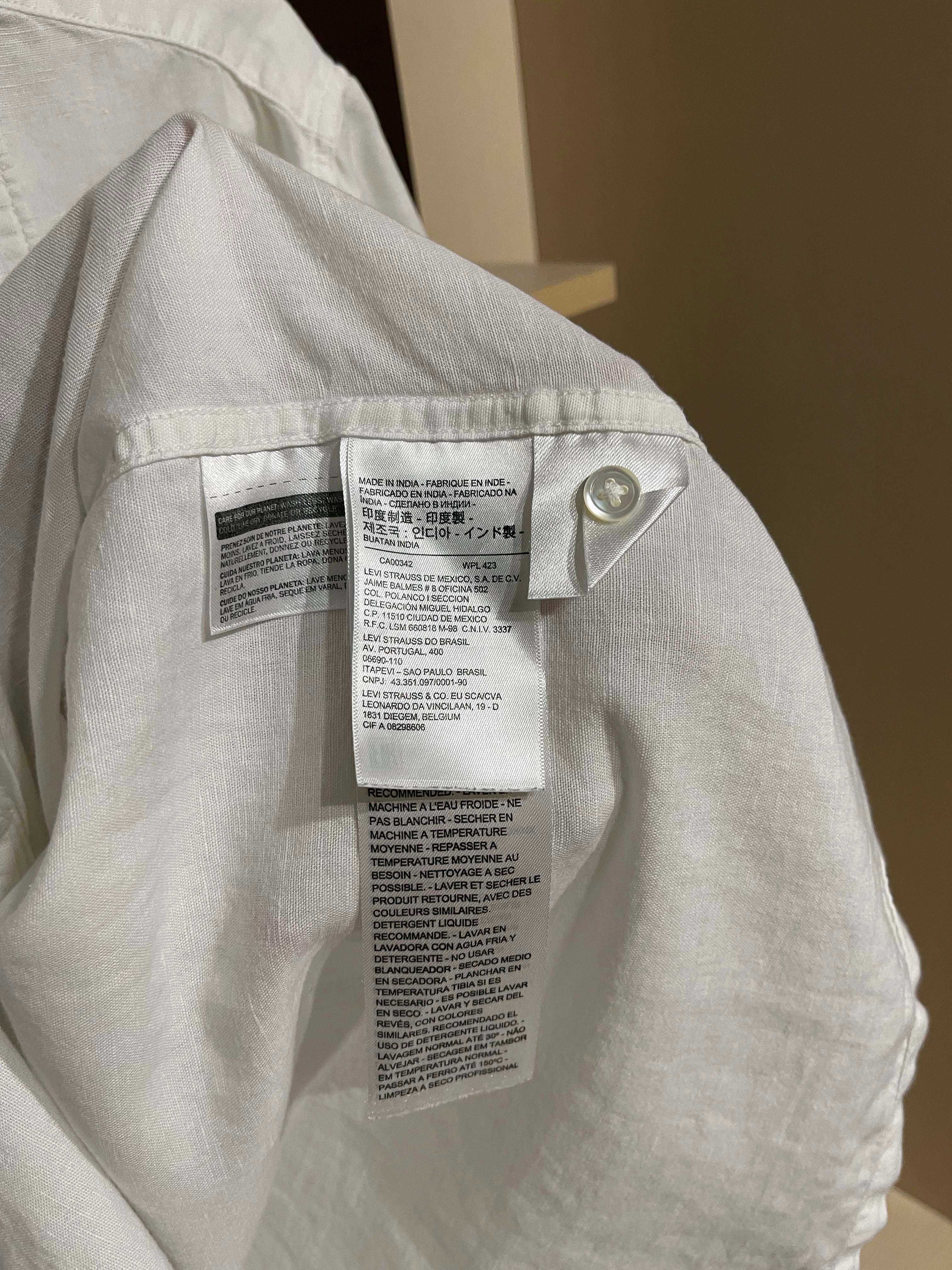 Levi's, льон  бавовна оригінал сорочка