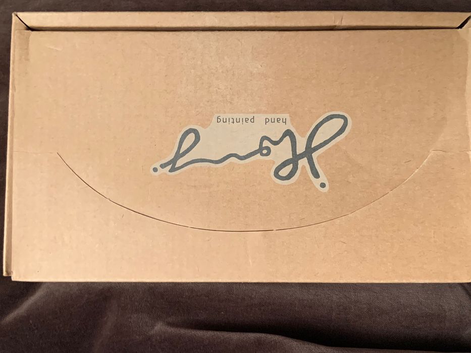 Set de 2 tacinhas japonesas pintadas à mão.