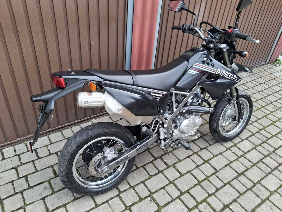 Ładny Kawasaki D-tracker 125 wtrysk z Niemiec MOTOCYKLE ŻURAWICE
