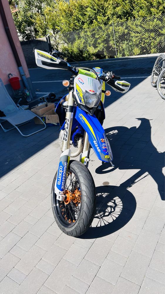 Sherco se-r 125 supermoto / enduro zarejestrowany na a1/B. 2 kpl Koł
