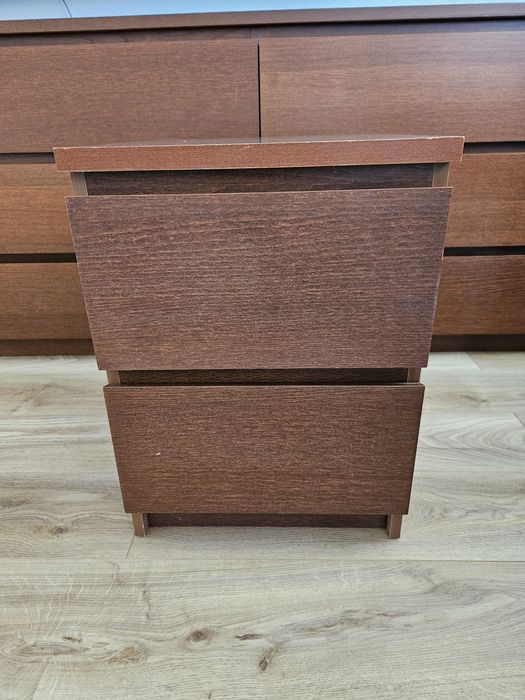 Zestaw mebli  IKEA Malm z łóżkiem