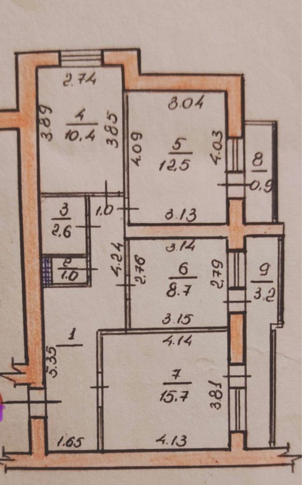 Продаж 3 кімнатної квартири в Центрі, вул. Садова